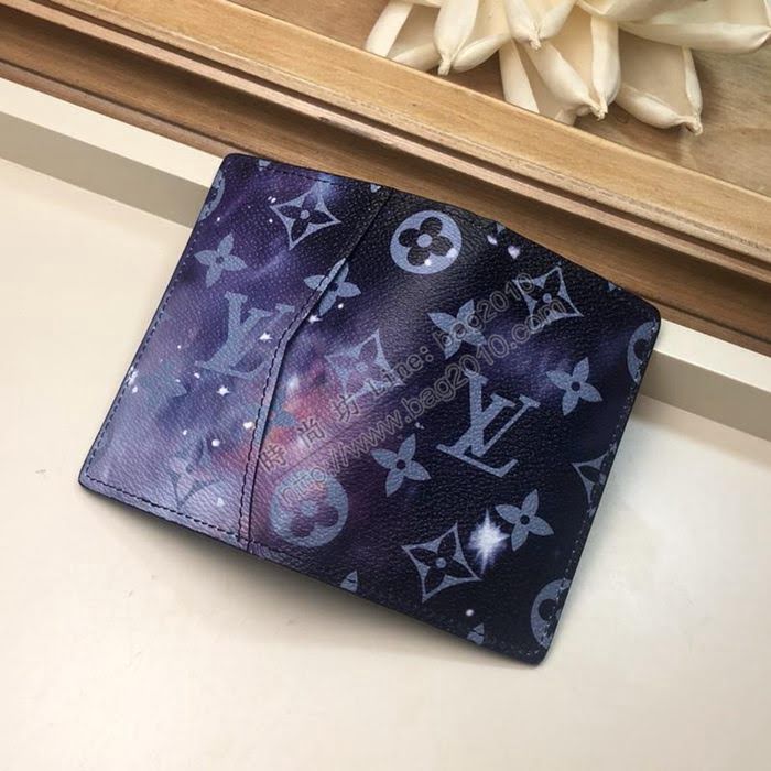 LV錢包 2019春夏 官網限定款 太空系列 Pochette Voyage卡夾 M63873 LV卡片夾  ygqb1012